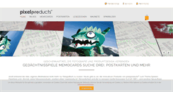 Desktop Screenshot of pixelproducts.de
